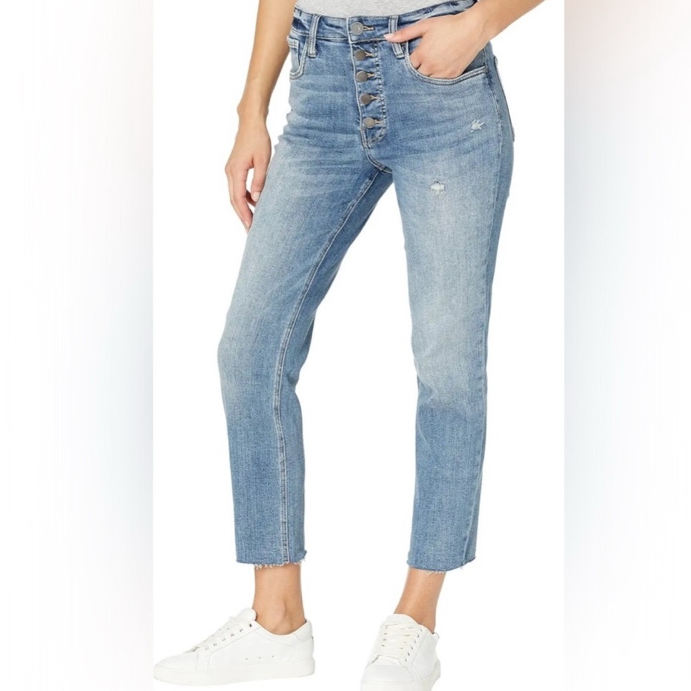 Kut from the Kloth Light Blue Cropped Jeans
